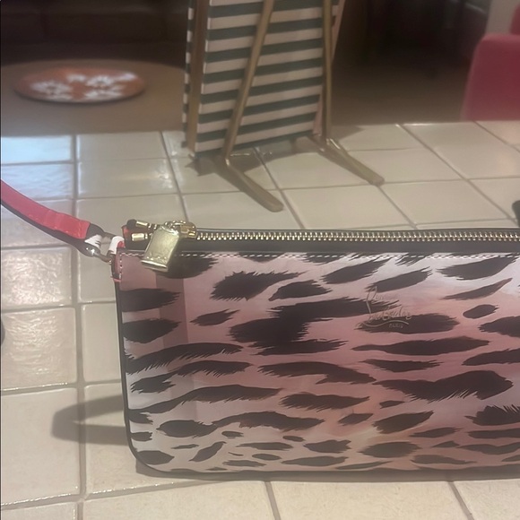 Authentic Christian Louboutin Animal Print shoulder bag - Picture 10 of 12